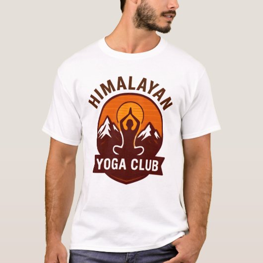 ヒマラヤヨガクラブ Tシャツ (正面)