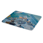 ヒマラヤ山峰のチベットの風景 カッティングボード (角)