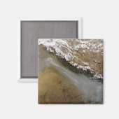 ヒマラヤ山脈に沿った霞 マグネット (正面/裏面)