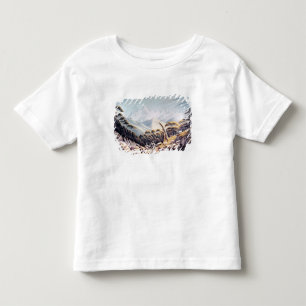 ヒマラヤ山脈のネパールの牧夫、1826年 トドラーTシャツ