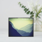 ヒマラヤ山脈エベレストの麓 – ネパール ポストカード (スタンド正面)