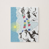 ヒマラヤ山脈 ジグソーパズル (縦)