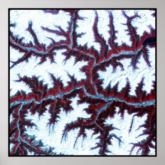 ヒマラヤ山脈 ポスター (正面)