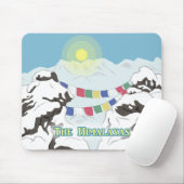 ヒマラヤ山脈 マウスパッド (マウス)
