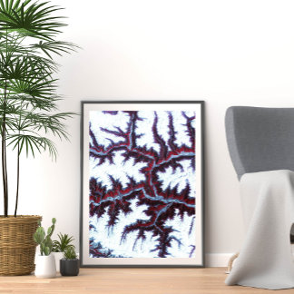 ヒマラヤ山脈 – 宇宙 ポスター