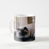 ヒマラヤ猫の写真が付いているマグ コーヒーマグカップ (正面左)