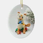 ヒマラヤ猫の火炎点セラミックオーナメント セラミックオーナメント (右)