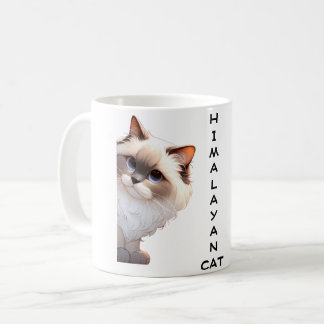 ヒマラヤ猫 コーヒーマグカップ