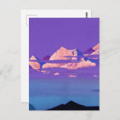 「ヒマラヤ1933年」ニコラス・ロエリッチ著 ポストカード (正面/裏面)