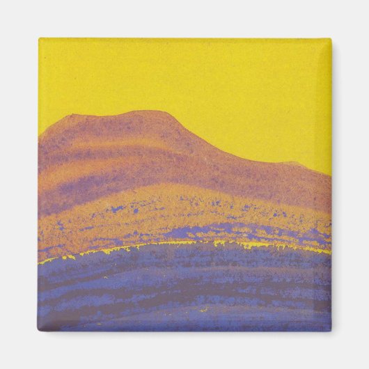 ヒマラヤ（山脈）（ニコライ・ローリヒ） マグネット (正面)