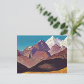 ヒマラヤ、1932年ニコラス・ローリヒ ポストカード (スタンド正面)