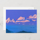 ヒマラヤ、1933年ニコラスローリヒ ポストカード (正面/裏面)