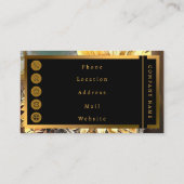 ヒマワラズオンウィンドアモダンートコレクション 名刺 (裏面)