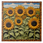 ヒマワラズビューティフルトレンディーコレクション タイル (正面)