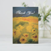 ヒマワラズフィールドアート,サンキューカード エンクロージャーカード (スタンド正面)