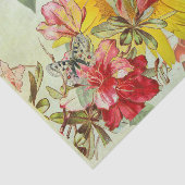 ヒマワリおよび蝶ティッシュペーパー 薄葉紙 (詳細)