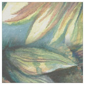 ヒマワリおよび蝶 ファブリック (見本)