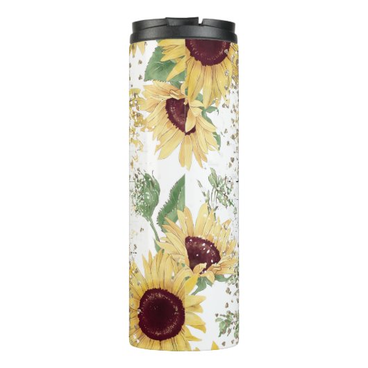 ヒマワリからのアドバイス タンブラー (裏面)