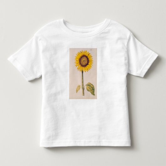 ヒマワリかHelianthus トドラーTシャツ (正面)