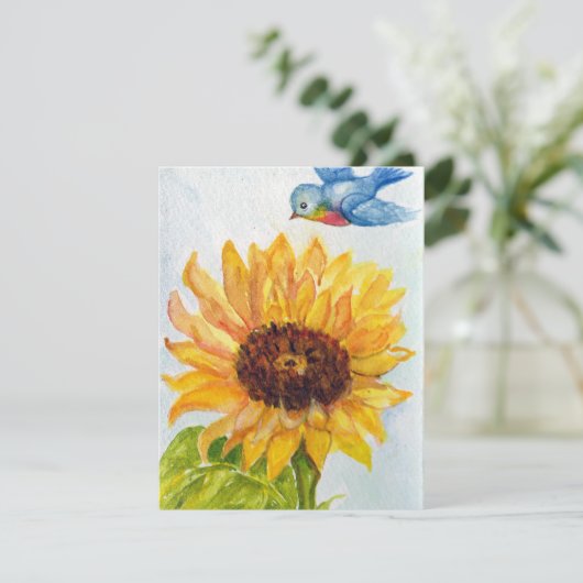 ヒマワリとの幸福のブルーバード 招待状 (スタンド正面)