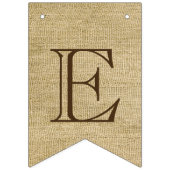 ヒマワリとの歓迎された友人のバーラップの一見 バンティングフラッグ (第2の旗)