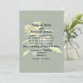 ヒマワリとスズメ 招待状 (スタンド正面)