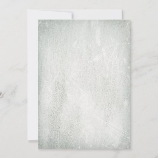 ヒマワリとストリングライト素朴フローラ結婚ズ 招待状 (裏面)