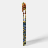 ヒマワリとデニムiPhoneケース Case-Mate iPhoneケース (裏面 / 左)