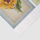 ヒマワリとトンボデザイン11 薄葉紙 (詳細)