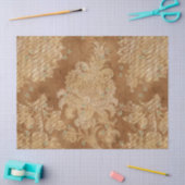 ヒマワリとトンボデザイン15 薄葉紙 (クラフト)