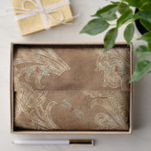 ヒマワリとトンボデザイン15 薄葉紙 (ギフト)