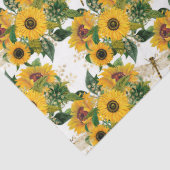 ヒマワリとトンボデザイン17 薄葉紙 (詳細)