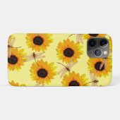 ヒマワリとトンボ Case-Mate iPhoneケース (裏面(横))