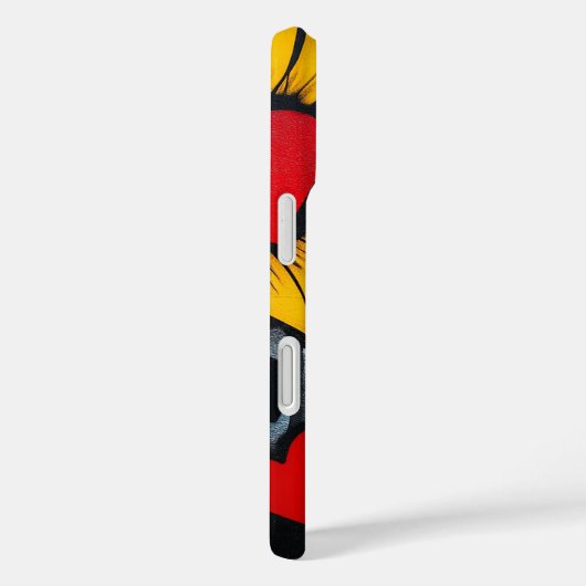 ヒマワリとハート Case-Mate iPhoneケース (裏面 / 右)