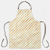 ヒマワリとビーシリーズデザインテン エプロン (正面)