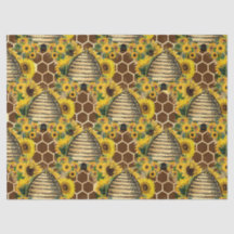 ヒマワリとビーシリーズデザインワン