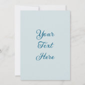 ヒマワリとビー鮮やか自然調和 サンキューカード (裏面)