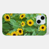 ヒマワリとビーiPhone / iPadケース Case-Mate iPhoneケース (裏面 (横))