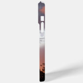 ヒマワリとピンクの夏の夕日 Case-Mate iPhoneケース (裏面 / 左)