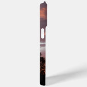 ヒマワリとピンクの夏の夕日 Case-Mate iPhoneケース (裏面 / 右)