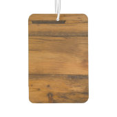 ヒマワリとブライダルベールの国の結婚式の好意 カーエアーフレッシュナー (裏面)