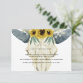 ヒマワリとブルウォーターのカラーゲスト情報 エンクロージャーカード (スタンド正面)