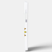 ヒマワリとブルーバタフライ Case-Mate iPhoneケース (裏面 / 左)