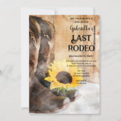 ヒマワリとブーツ最後のロデオバチェロレッテ 招待状 (正面)