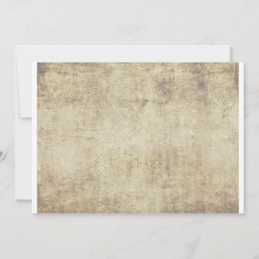 ヒマワリとラディバグヴィンテージウェディング招待状 招待状 (裏面)