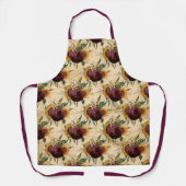 ヒマワリとランヌカルス エプロン (正面)