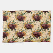 ヒマワリとランヌカルス キッチンタオル (横)