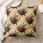 ヒマワリとランヌカルス クッション (ブランケット)