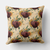 ヒマワリとランヌカルス クッション (裏面)