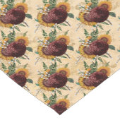 ヒマワリとランヌカルス ショートテーブルランナー (コーナー)